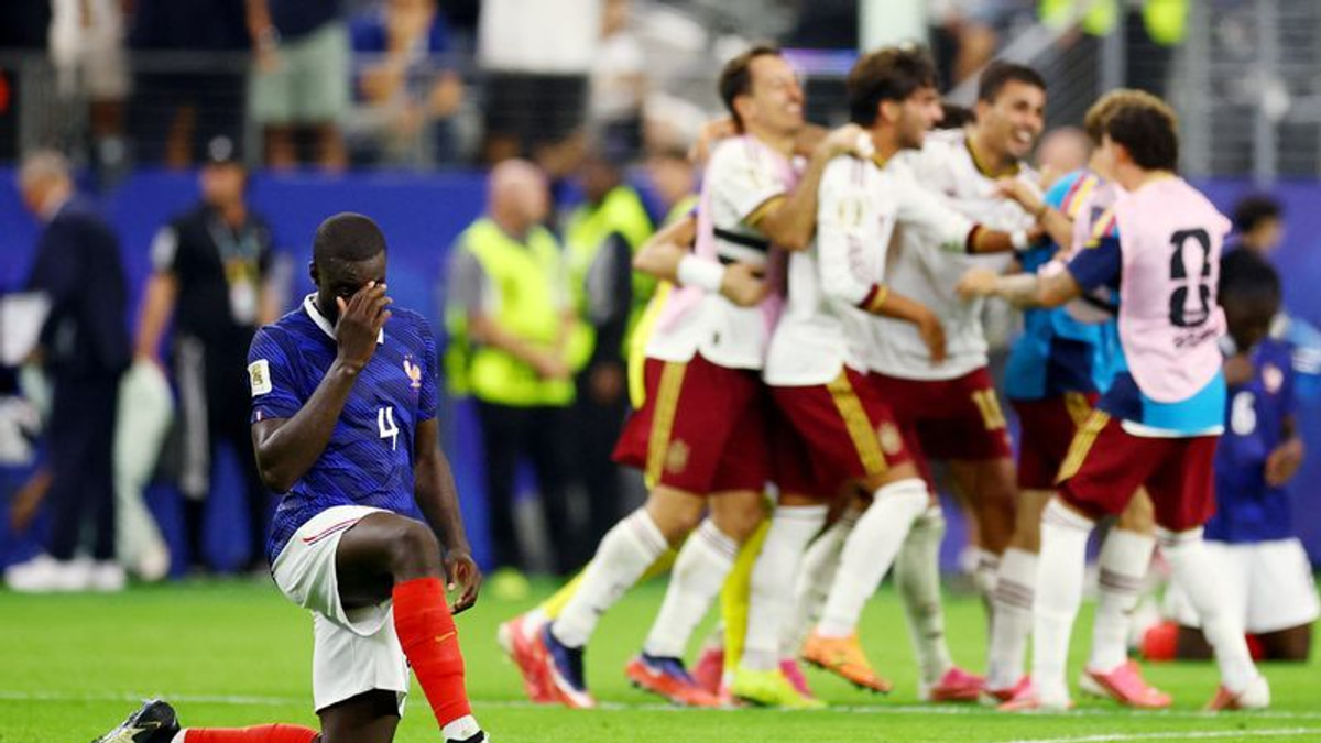 France's World Cup Dream Ends in Spanish Demolition