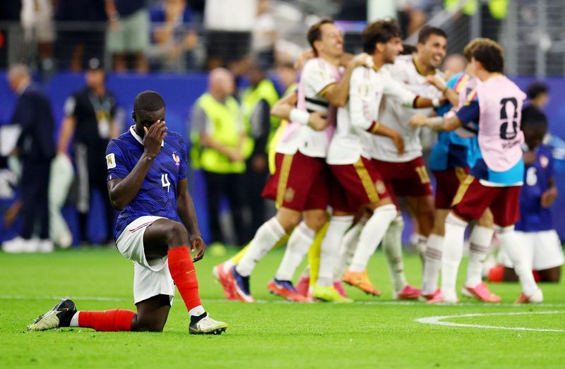 France's World Cup Dream Ends in Spanish Demolition