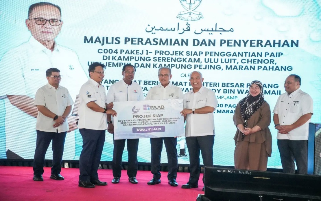 PAAB's RM11.19 Million Pipeline Overhaul Ends Two Decades of Water Woes in Maran