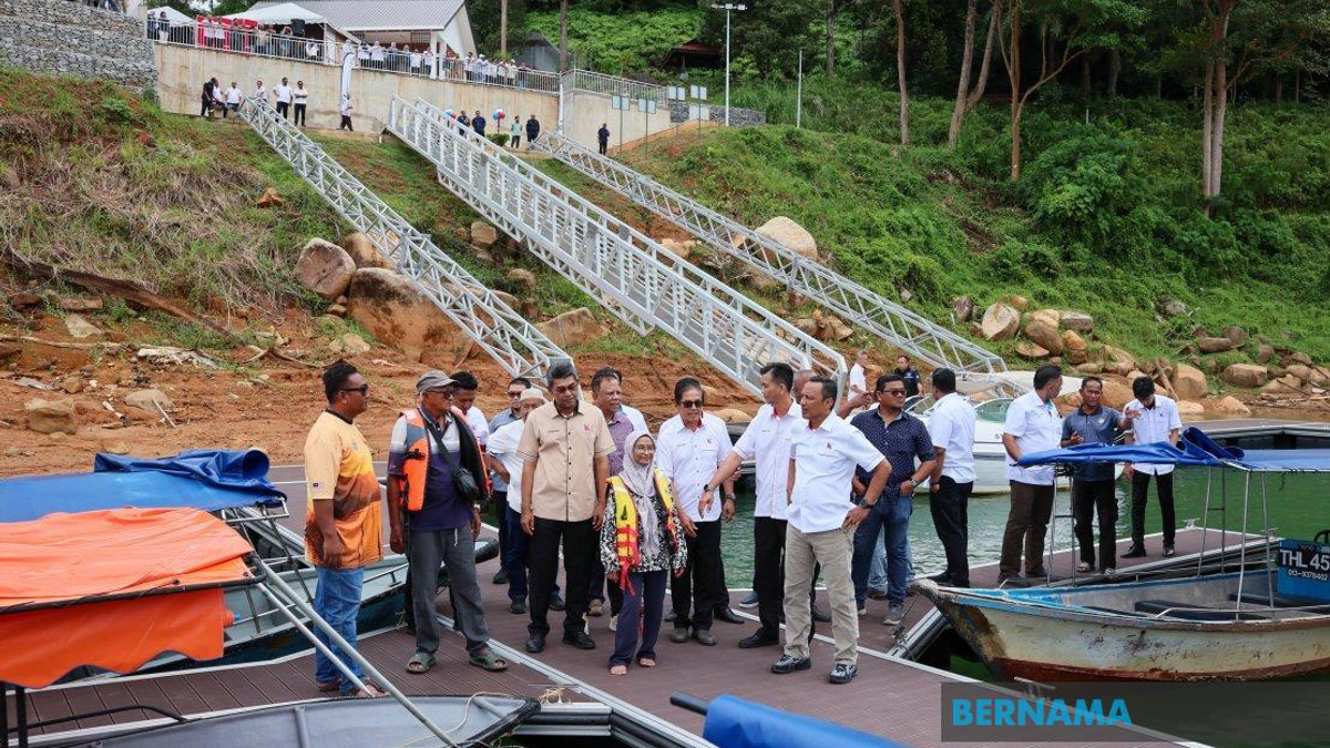 RM8.7 Million Tasik Kenyir Jetty Opens to Boost Lake Tourism
