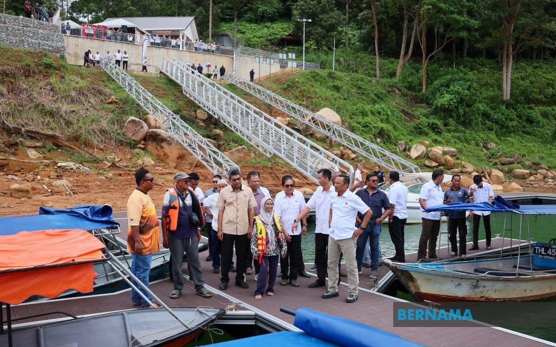 RM8.7 Million Tasik Kenyir Jetty Opens to Boost Lake Tourism