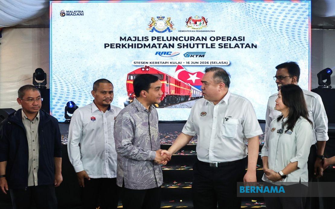 Shuttle Selatan Rail Service Launches in Johor, Set to Transform Regional Connectivity