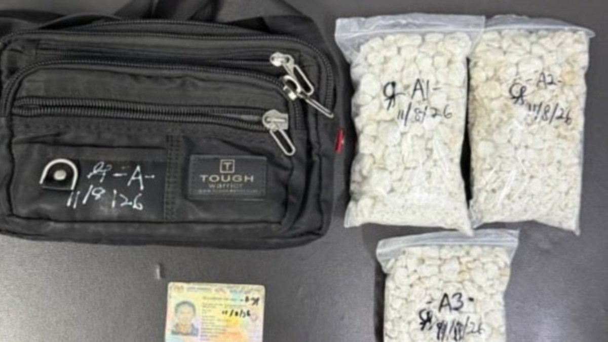 Police Bust Heroin Haul in Simpang Renggam, One Man Arrested