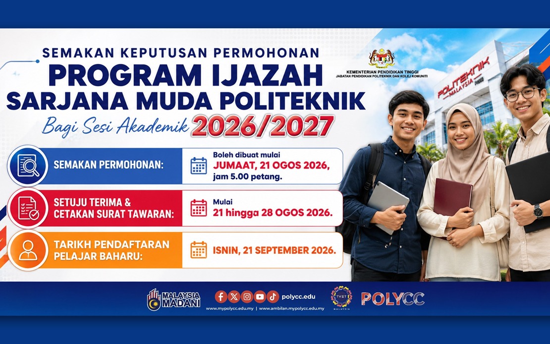 Polytechnic Bachelor's Degree Intake Results Released; Candidates Have Until Aug 28 to Accept Offers