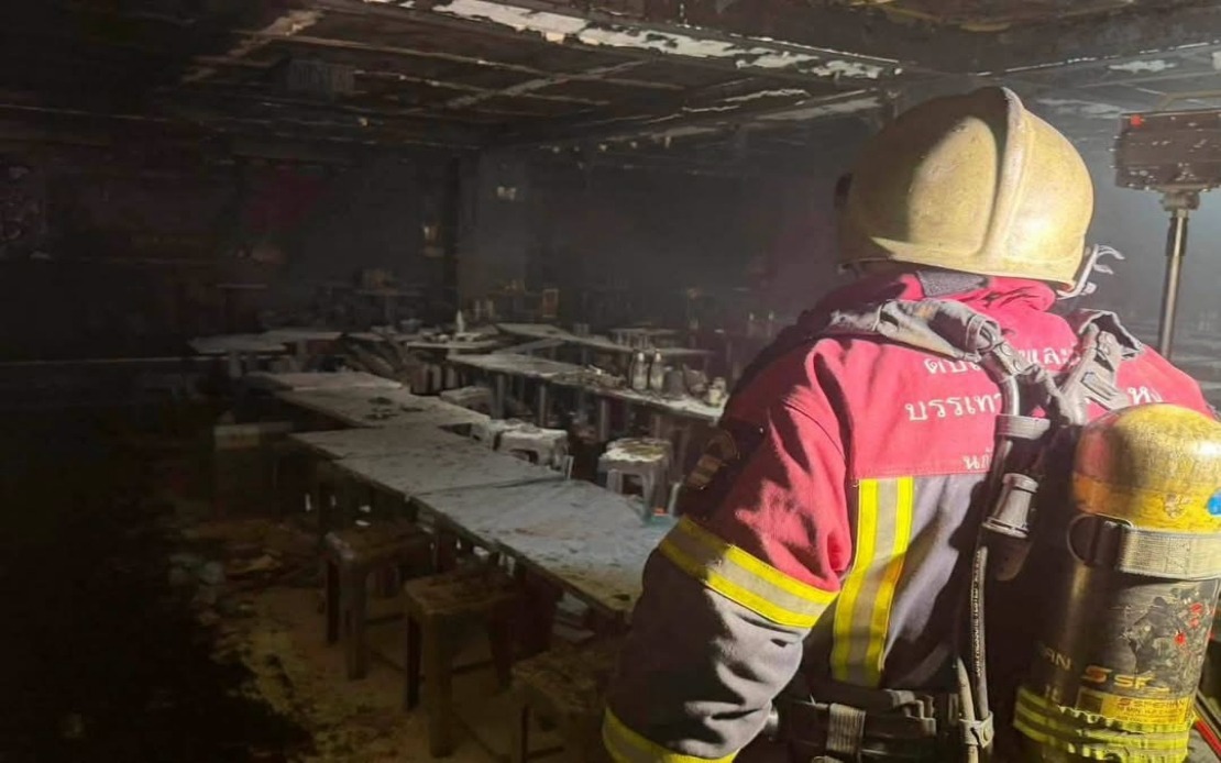Bangkok Bar Fire Kills 27 in Chatuchak District; Smoke Inhalation Suspected