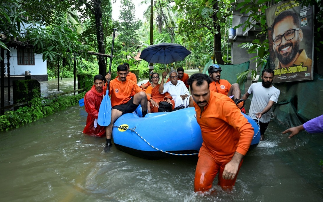 Kerala Death Toll Reaches 26 as Monsoon Rains Batter Southern India