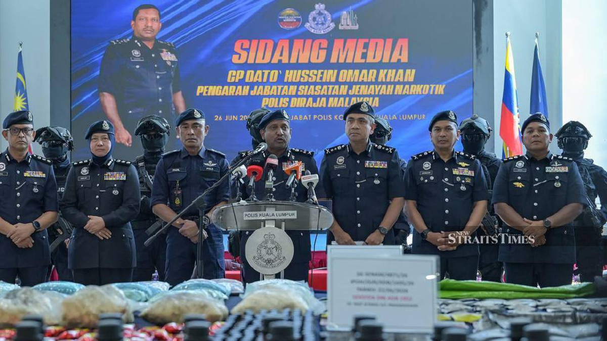 Police Seize RM135.63 Million in Drugs During Cheras Operation; Trafficking Plot Disrupted