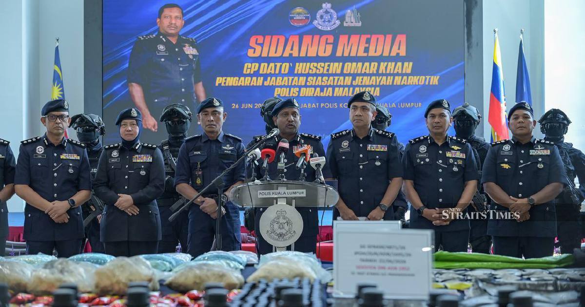Police Seize RM135.63 Million in Drugs During Cheras Operation; Trafficking Plot Disrupted