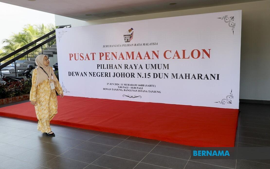 Johor's 16th State Election Officially Kicks Off with Nomination Day