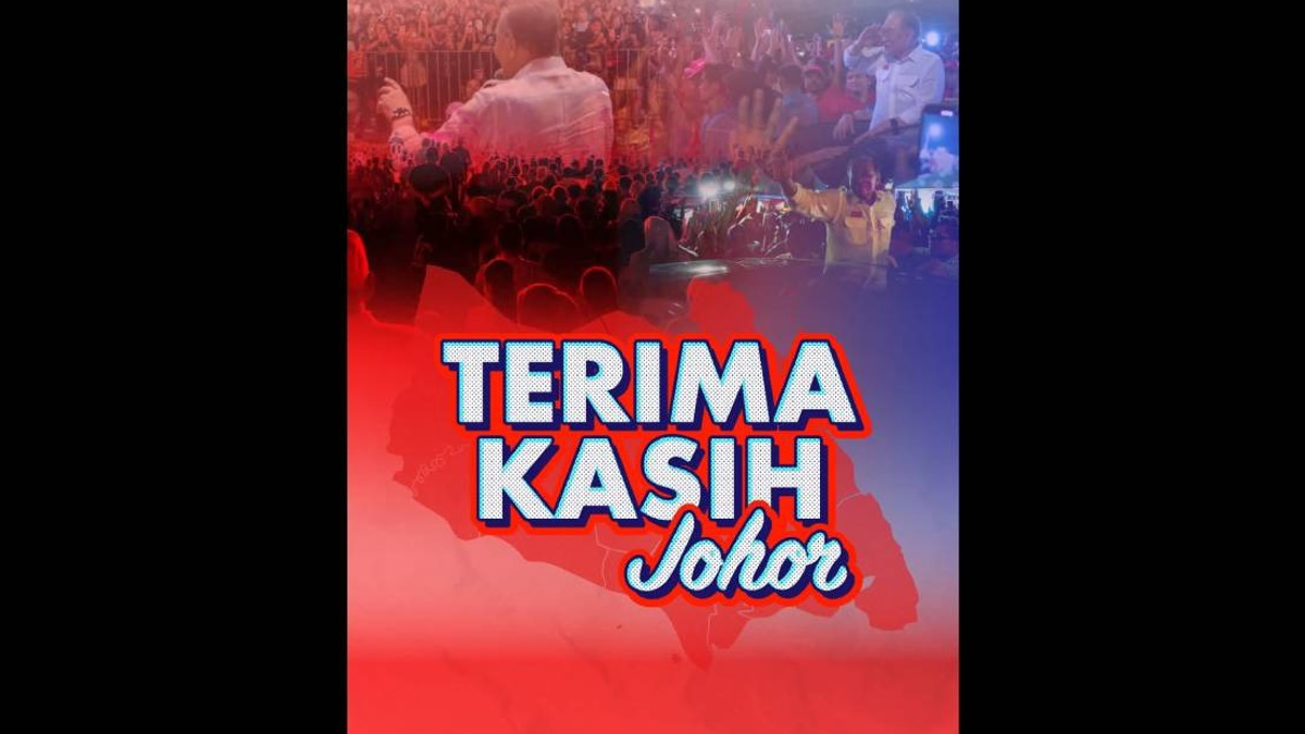 Anwar Extends Congratulations to BN Following Johor State Election Victory