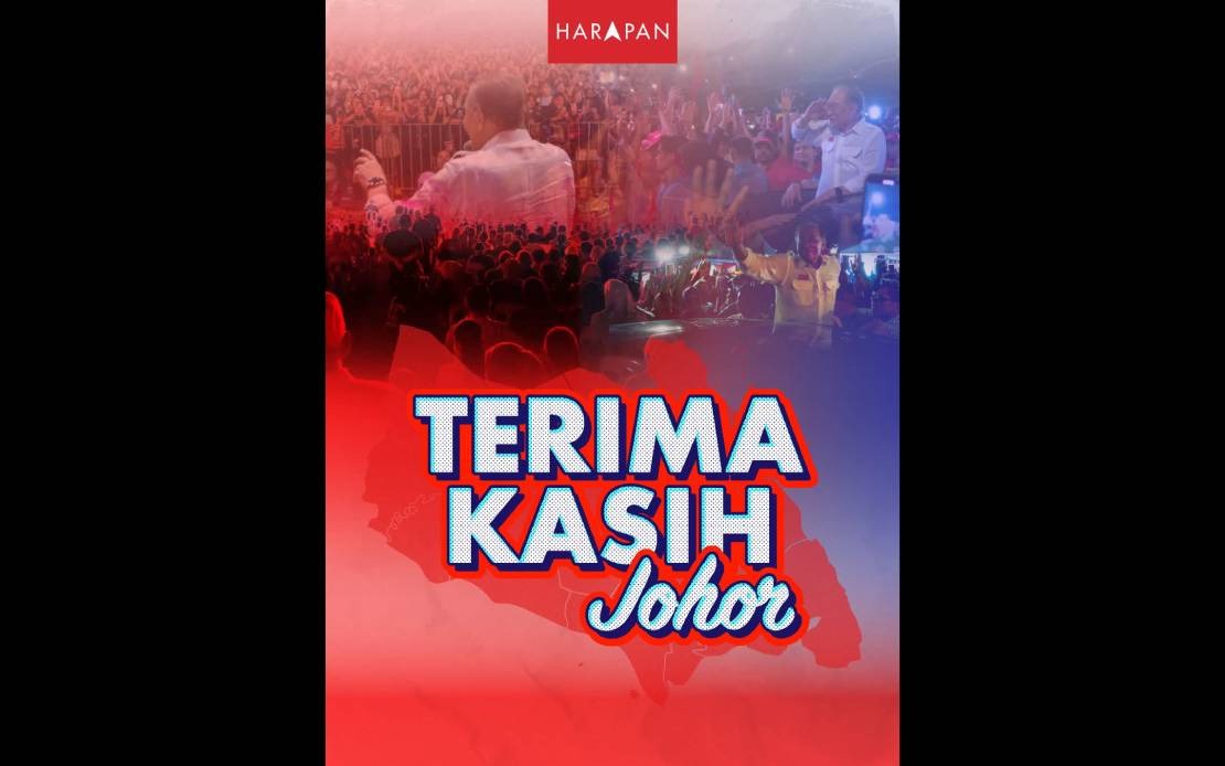 Anwar Extends Congratulations to BN Following Johor State Election Victory