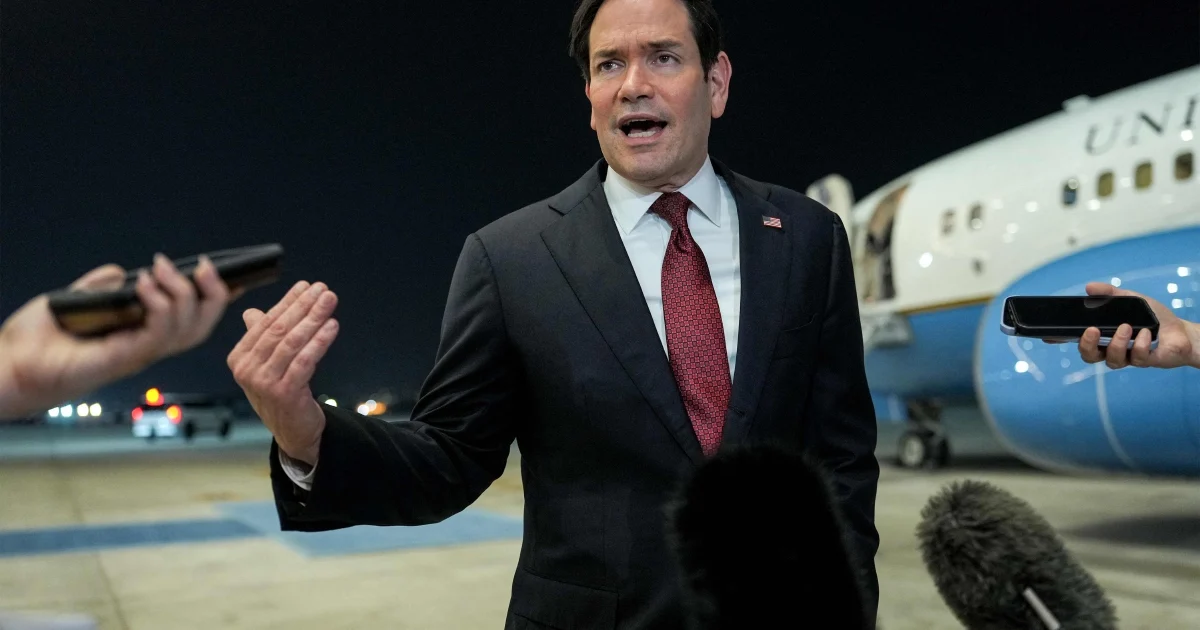 Rubio Rejects Iran's Plan for Hormuz Strait Fees as Diplomatic Tensions Escalate