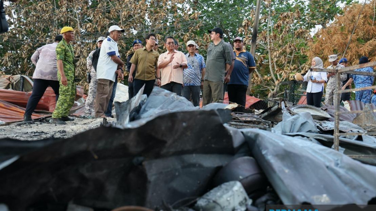 Federal Government Mobilises Support for Pulau Nunuyan Fire Victims in Sandakan