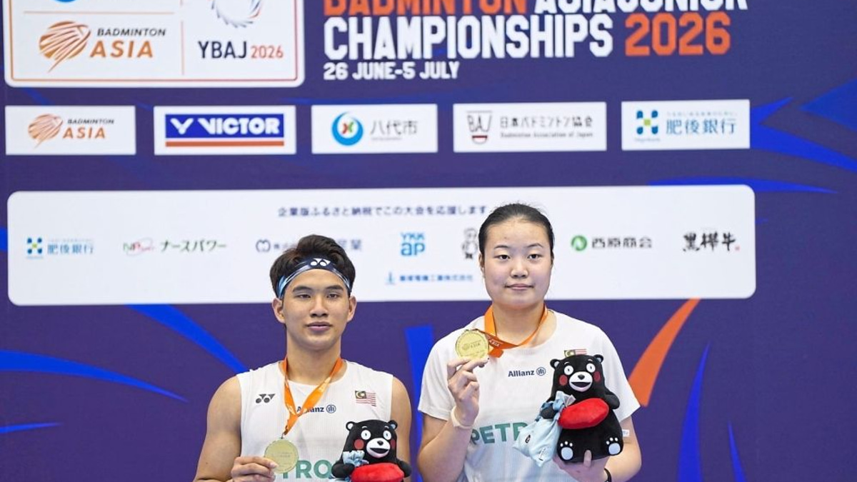 Patience Pays Off as Redzuan-Zi Yu End Malaysia's 19-Year Asian Junior Mixed Doubles Drought