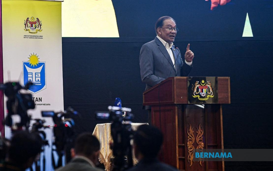 Anwar Acknowledges Perception of Stern Approach With Civil Service