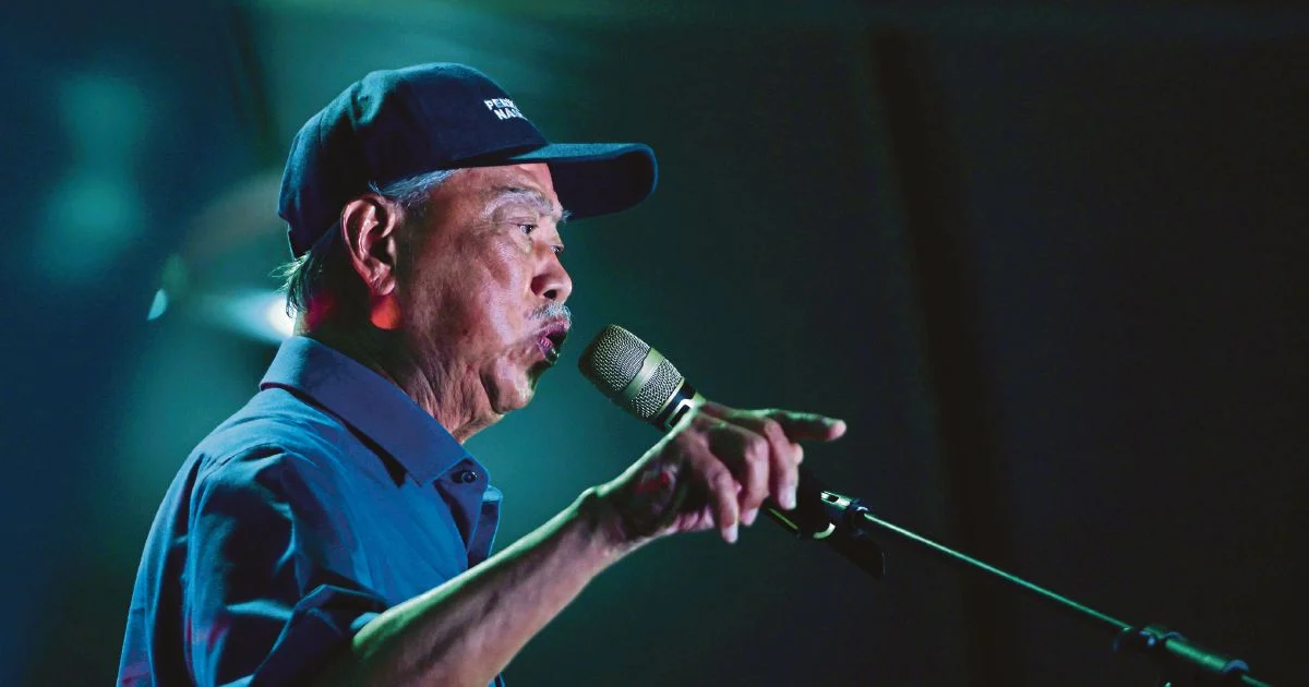 Muhyiddin brushes off PAS machinery snub ahead of Johor state election