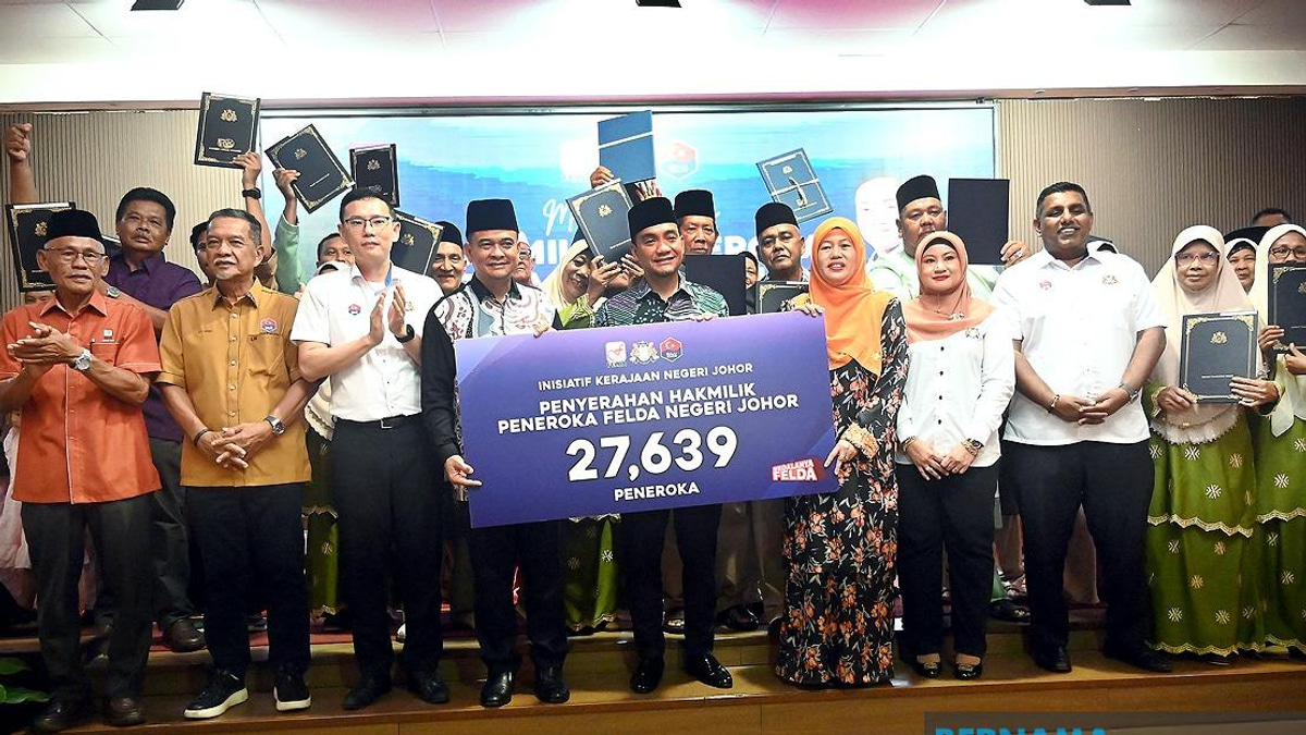 Johor Resolves 99.99% of FELDA Land Title Applications in Historic Milestone