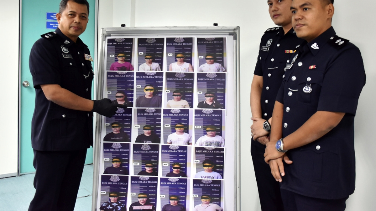 Police Dismantle Cryptocurrency Investment Fraud Ring, Arrest 21 Chinese Nationals in Melaka