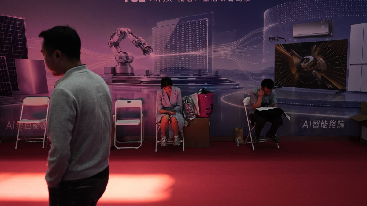 China's Workers Face Uncertain Future as AI Sweeps Through the Economy
