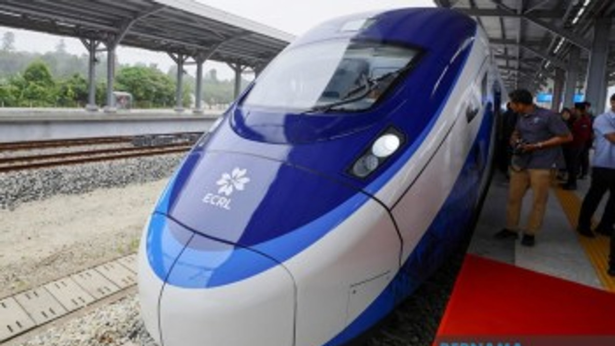 ECRL Projected To Boost GDP By Up To RM90 Billion By 2047 Through Economic Hub Development