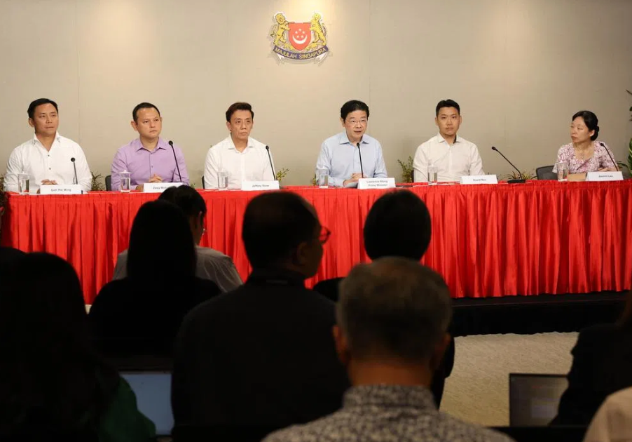 Singapore PM Wong Reshuffles Cabinet, Elevates First-Term Politicians to Senior Roles