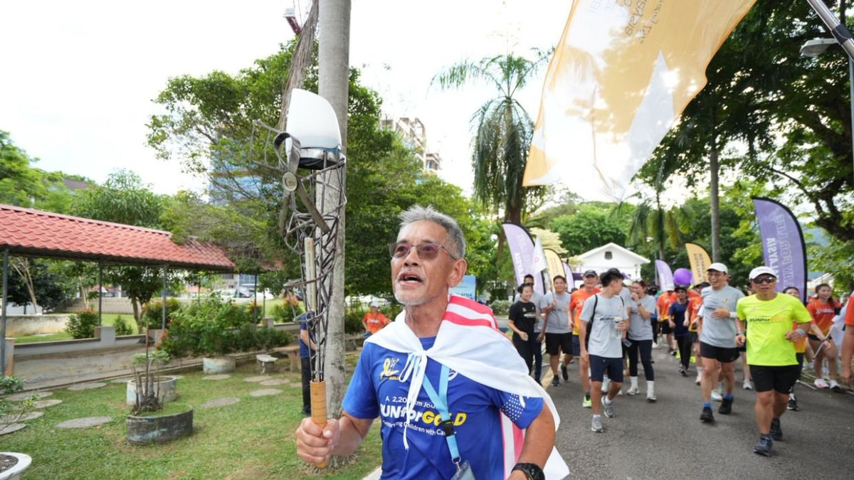 From Grief to Purpose: How a Retired Engineer's Marathon Across Malaysia Honours His Late Wife and Fights Childhood Cancer