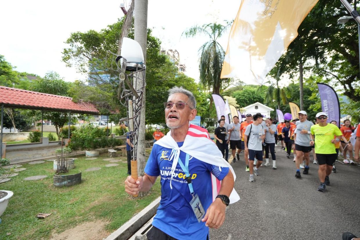 From Grief to Purpose: How a Retired Engineer's Marathon Across Malaysia Honours His Late Wife and Fights Childhood Cancer