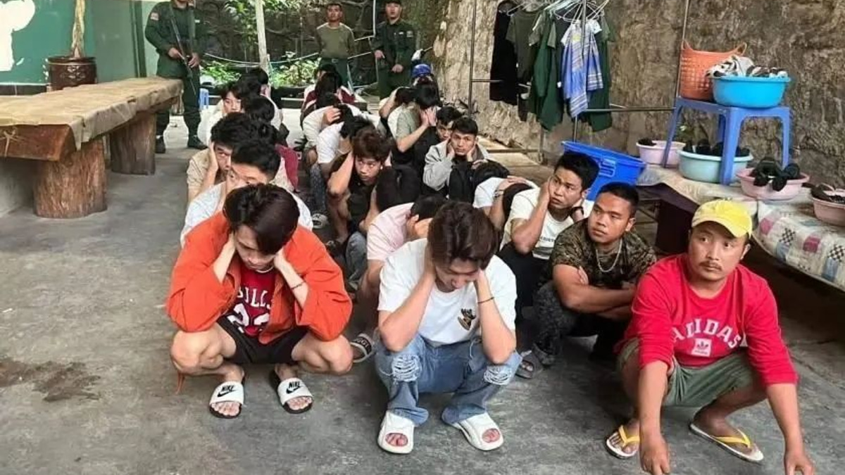 Four illegal Chinese nationals arrested in Myanmar for running online scam and gambling ring