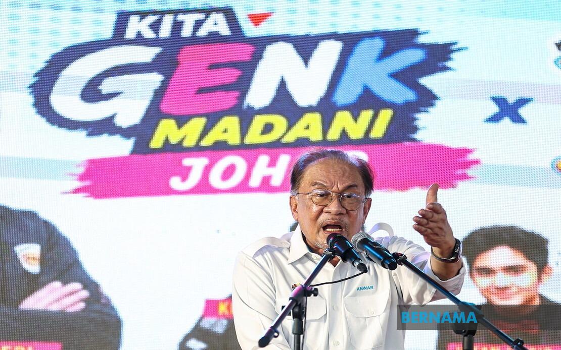 PH Leadership Visit to Johor Focused on Policy Proposals, Not Political Conflict, Says PM Anwar