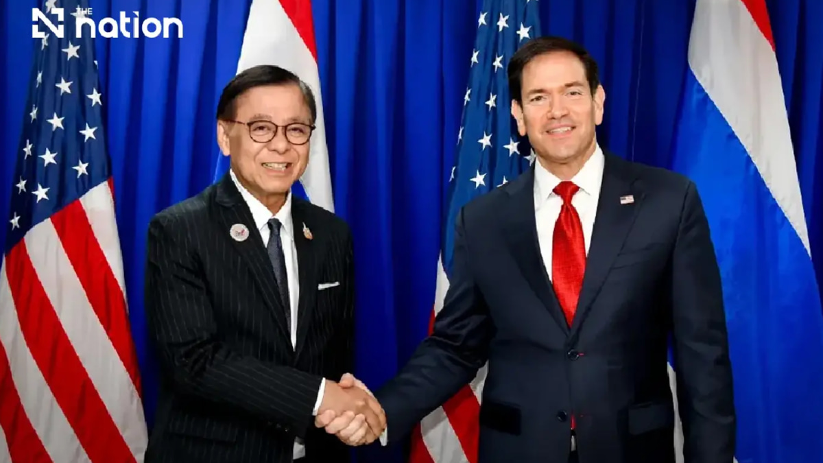 Thailand and US Reaffirm Strategic Alliance as Rubio Meets Thai FM in Manila