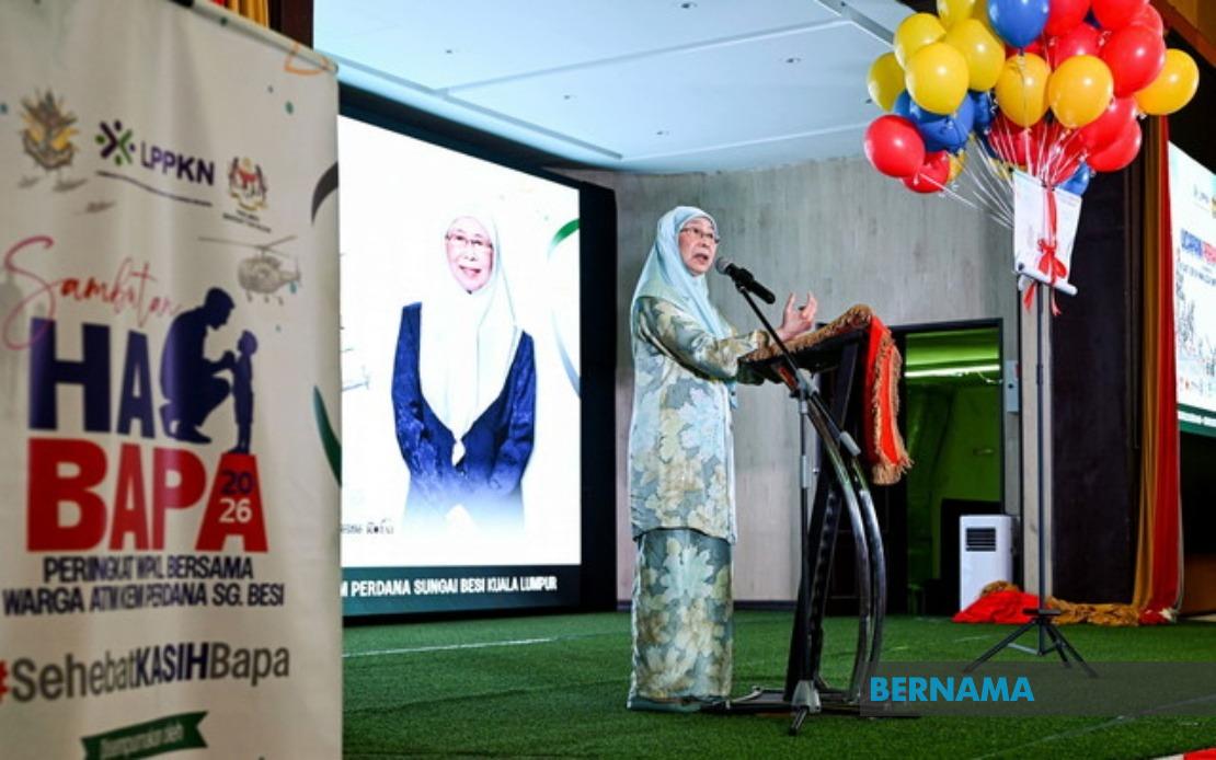 Military Fathers Need Sustained Support, Says Dr Wan Azizah
