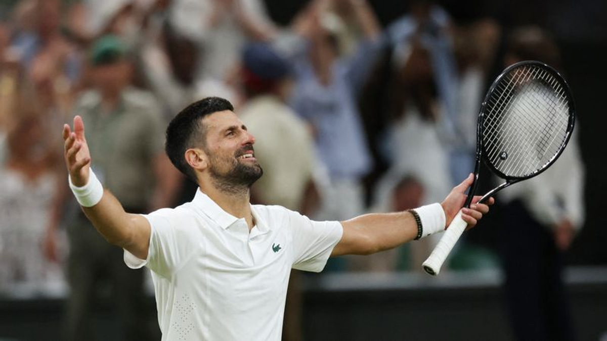 Djokovic Reaches Eighth Straight Wimbledon Semi-Final After Epic Battle with Auger-Aliassime