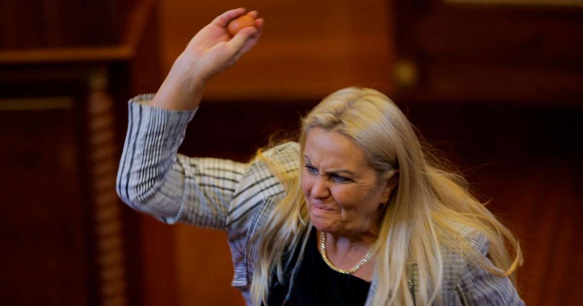 Kosovo Prime Minister Targeted With Eggs as Political Tensions Reach Parliament