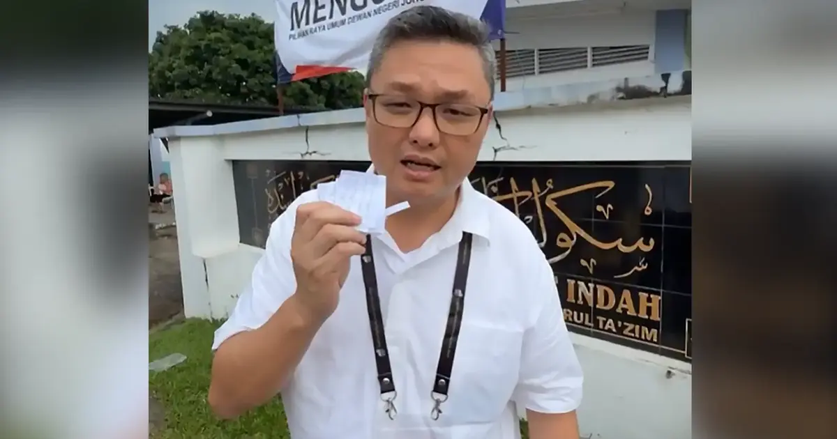 Pakatan Harapan Official Lodges Complaint Over Alleged Ballot Recording by Barisan Nasional Agent