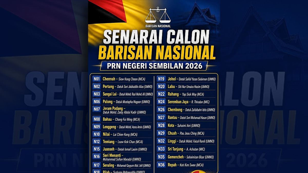MCA, MIC To Contest 11 Combined Seats In Negeri Sembilan State Election