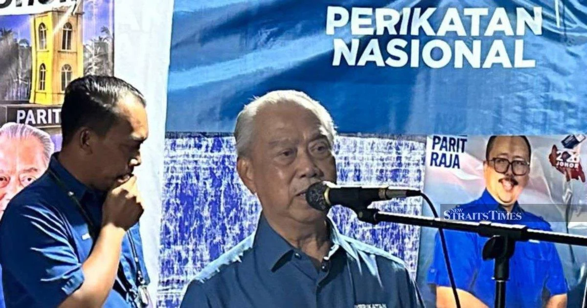 Muhyiddin Concedes Perikatan Nasional May Struggle to Form Johor Government