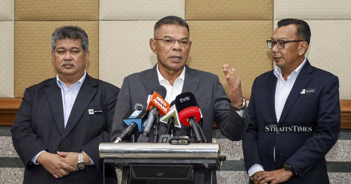 Police have zero tolerance for misconduct, says Saifuddin after 12 officers arrested in extortion probe