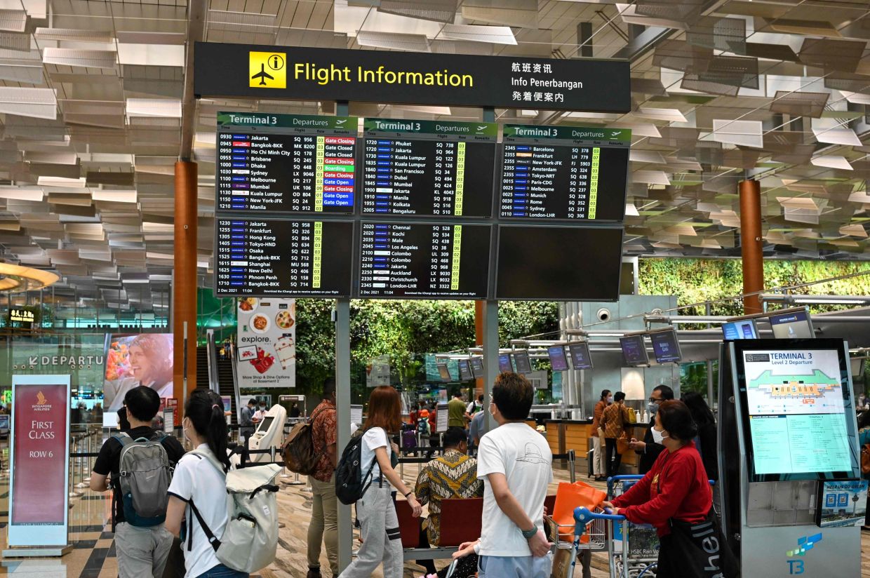 Singapore jails Hong Kong mother and son for violent Changi Airport altercation
