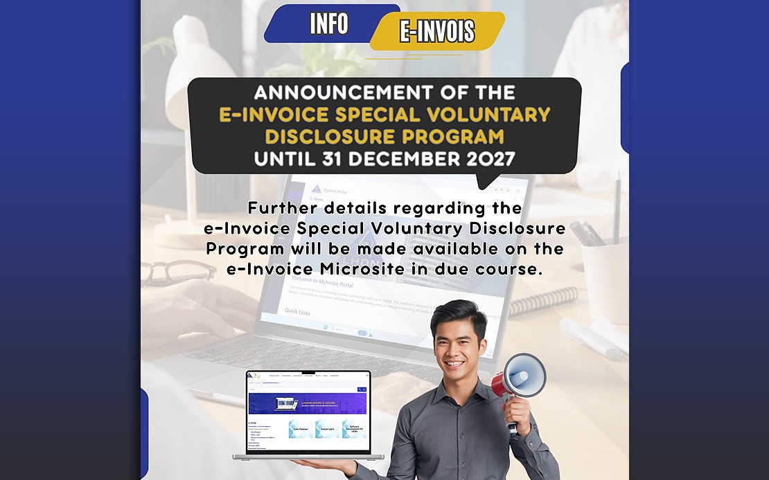 Malaysia Extends e-Invoice Voluntary Disclosure Programme Until End-2027 to Support Business Compliance
