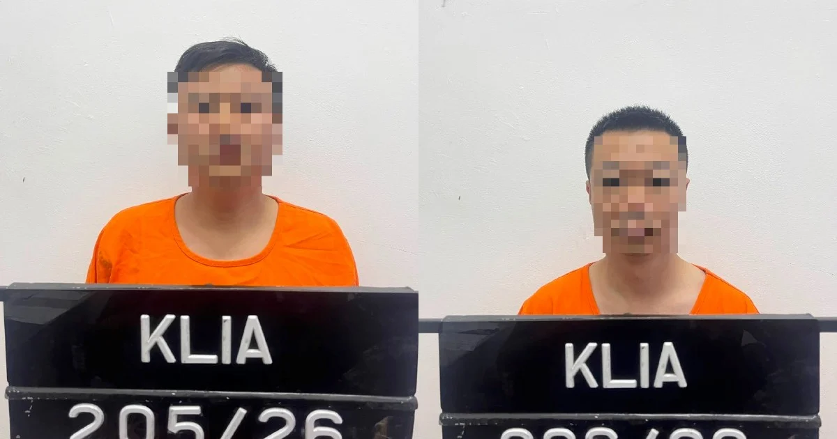 Chinese nationals remanded over alleged mid-air theft bid on flight to KLIA