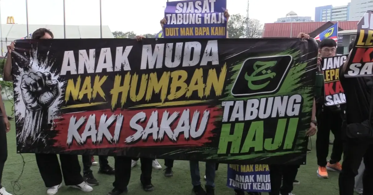 PKR Melaka Members Stage Protest Demanding Urgent Tabung Haji Investigation