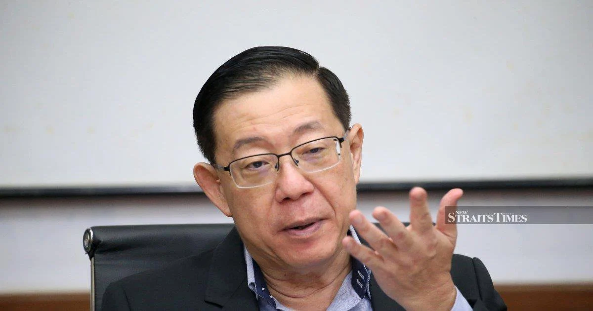 Lim Guan Eng calls on PM Anwar to settle Penang's RM2.8 billion budget shortfall