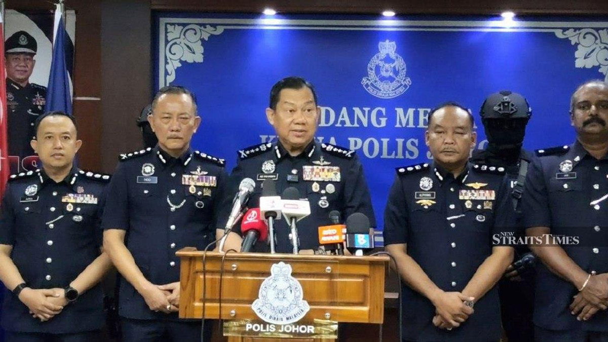 Police Bust Major Meth Operation in Johor Baru, Eight Arrested Including Teenage Transporter