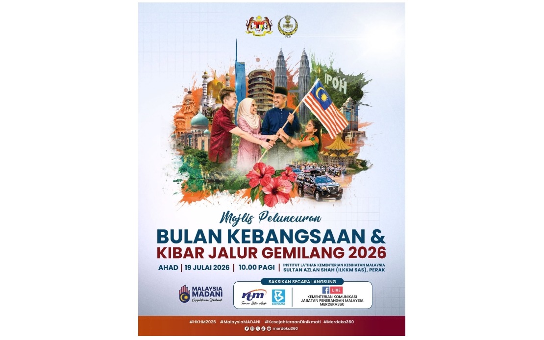 Jalur Gemilang 2026 Launch Kicks Off National Month Celebrations in Perak on July 19
