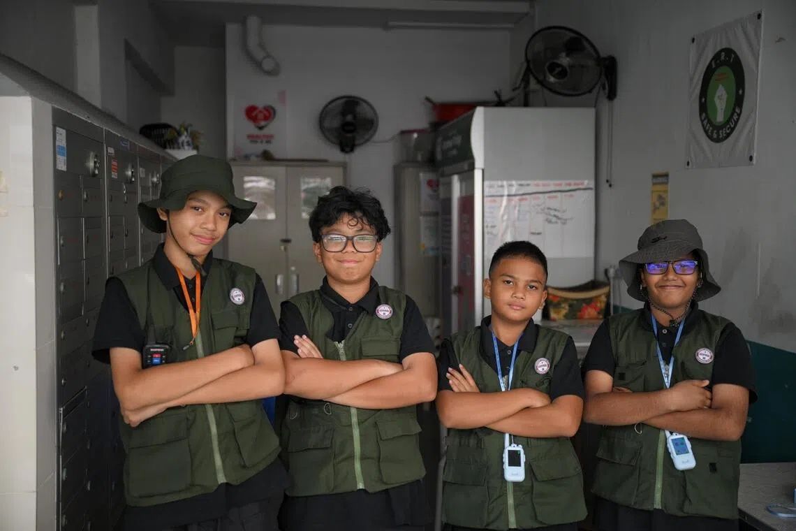 Four Singapore Schoolboys Turn Neighbourhood Guardians, Set for National Day Parade Spotlight
