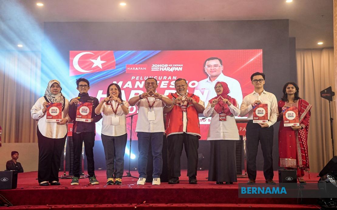 Pakatan Harapan Touts Johor Track Record as Election Looms