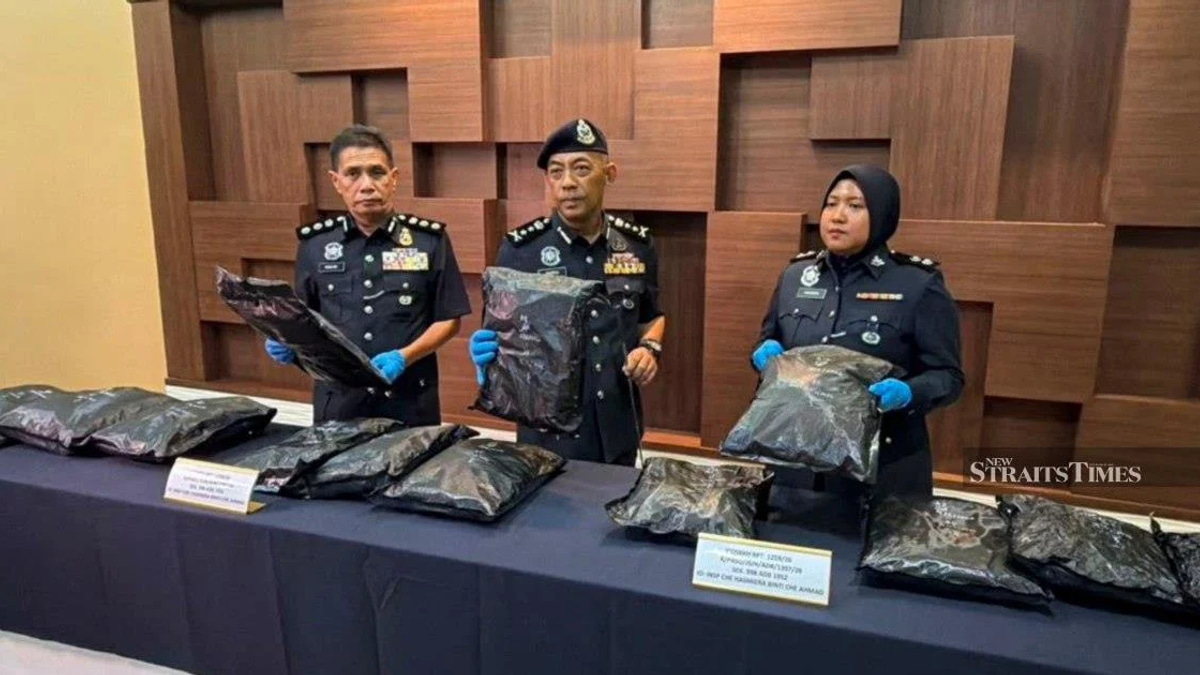 Private University Student Held with RM1.17mil Cannabis Haul at Bukit Kayu Hitam