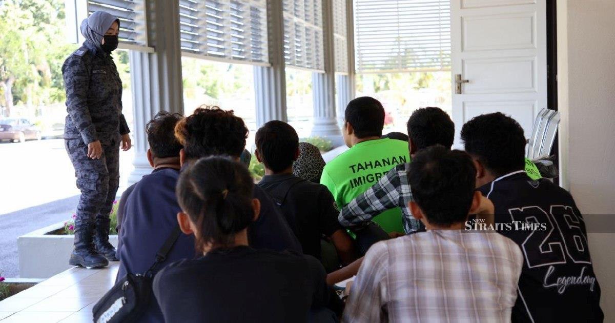 Ten undocumented migrants face charges over unlawful entry and overstaying in Malaysia