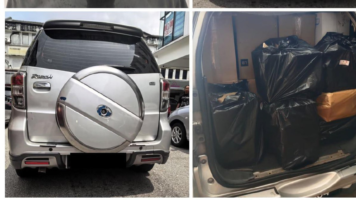Police Bust Cigarette Smuggling Syndicate, Seize RM1.66mil in Contraband