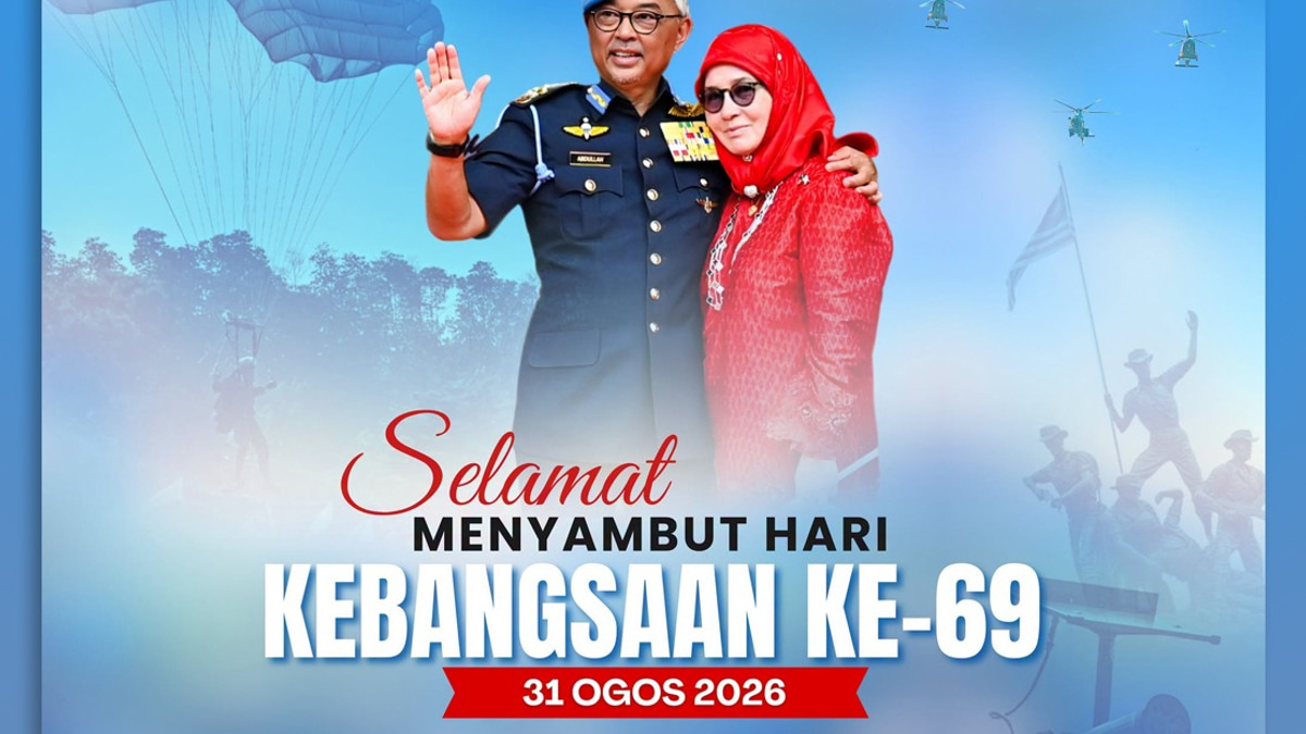 Sultan Abdullah and Tengku Ampuan Extend National Day Greetings to Pahang